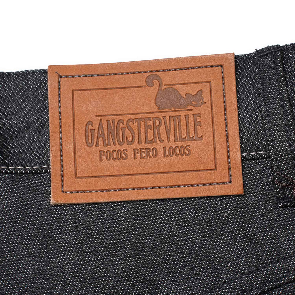 GANGSTERVILLE ギャングスタービル デニムパンツ “THUG - WIDE DENIM IRON CROSS” GSV9904
