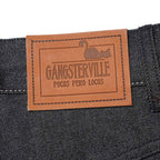 GANGSTERVILLE ギャングスタービル デニムパンツ “THUG - WIDE DENIM IRON CROSS” GSV9904