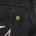 GANGSTERVILLE ギャングスタービル デニムパンツ “THUG - WIDE DENIM IRON CROSS” GSV9904