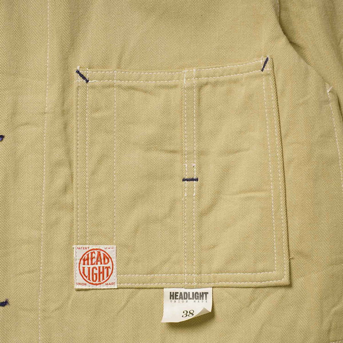 HEADLIGHT ヘッドライト ジャケット "10oz. RANDOM HBT WORK COAT" HD15908