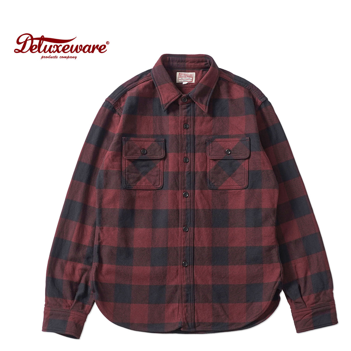 DELUXEWARE デラックスウエア 長袖 シャツ “50s BUFFALO CHECK” HV-00A