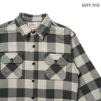 DELUXEWARE デラックスウエア 長袖 シャツ “50s BUFFALO CHECK” HV-00A