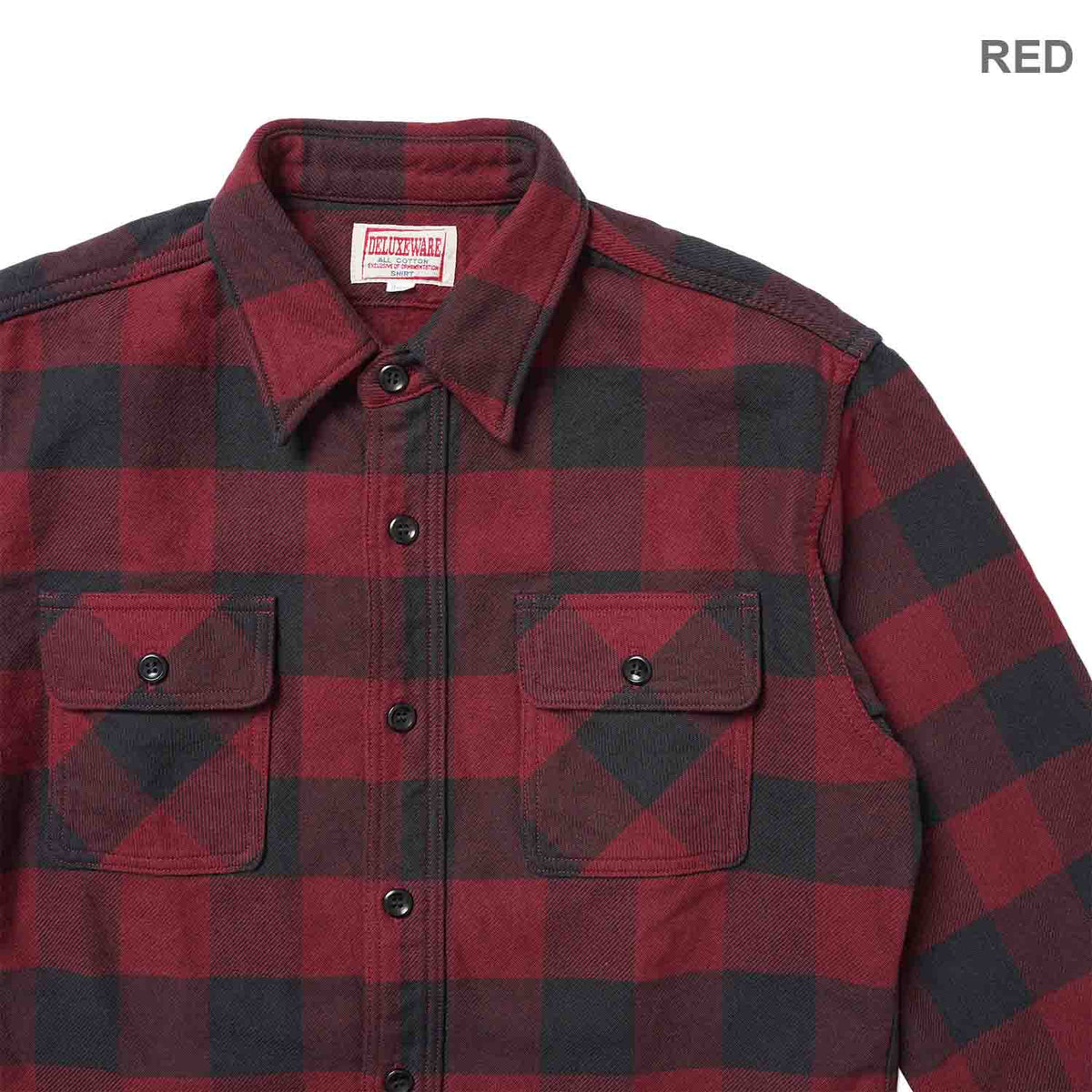 DELUXEWARE デラックスウエア 長袖 シャツ “50s BUFFALO CHECK” HV-00A