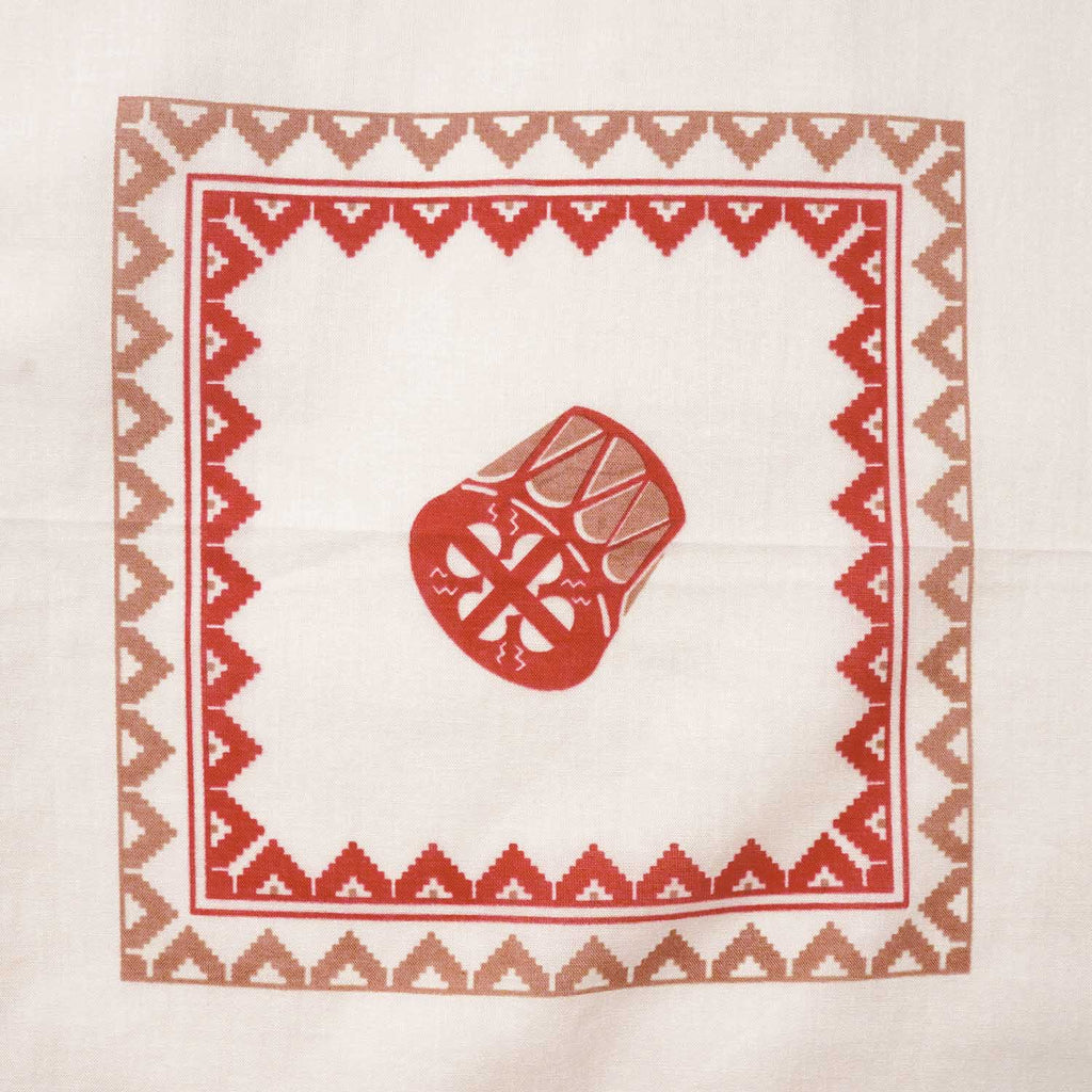 JELADO ジェラード バンダナ "Native American Chief Pattern Selvedge Bandana" JDG94649