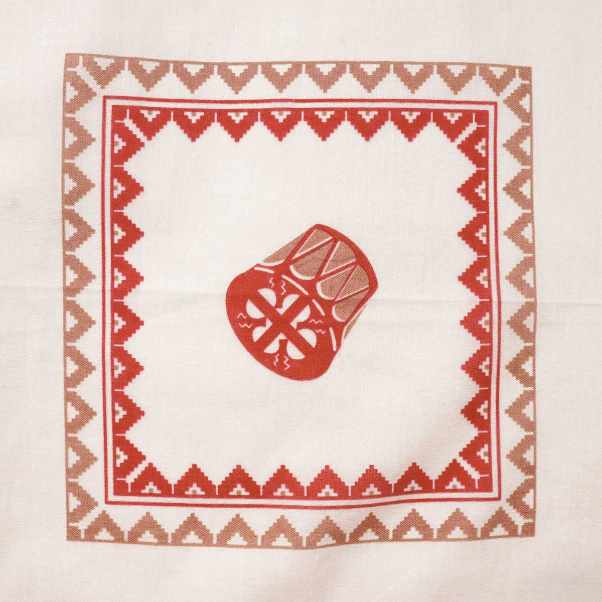 JELADO ジェラード バンダナ "Native American Chief Pattern Selvedge Bandana" JDG94649