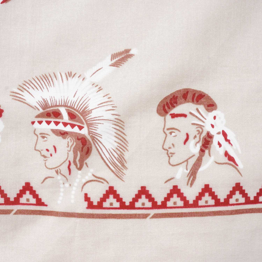 JELADO ジェラード バンダナ "Native American Chief Pattern Selvedge Bandana" JDG94649