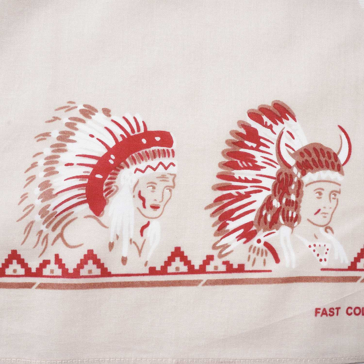 JELADO ジェラード バンダナ "Native American Chief Pattern Selvedge Bandana" JDG94649