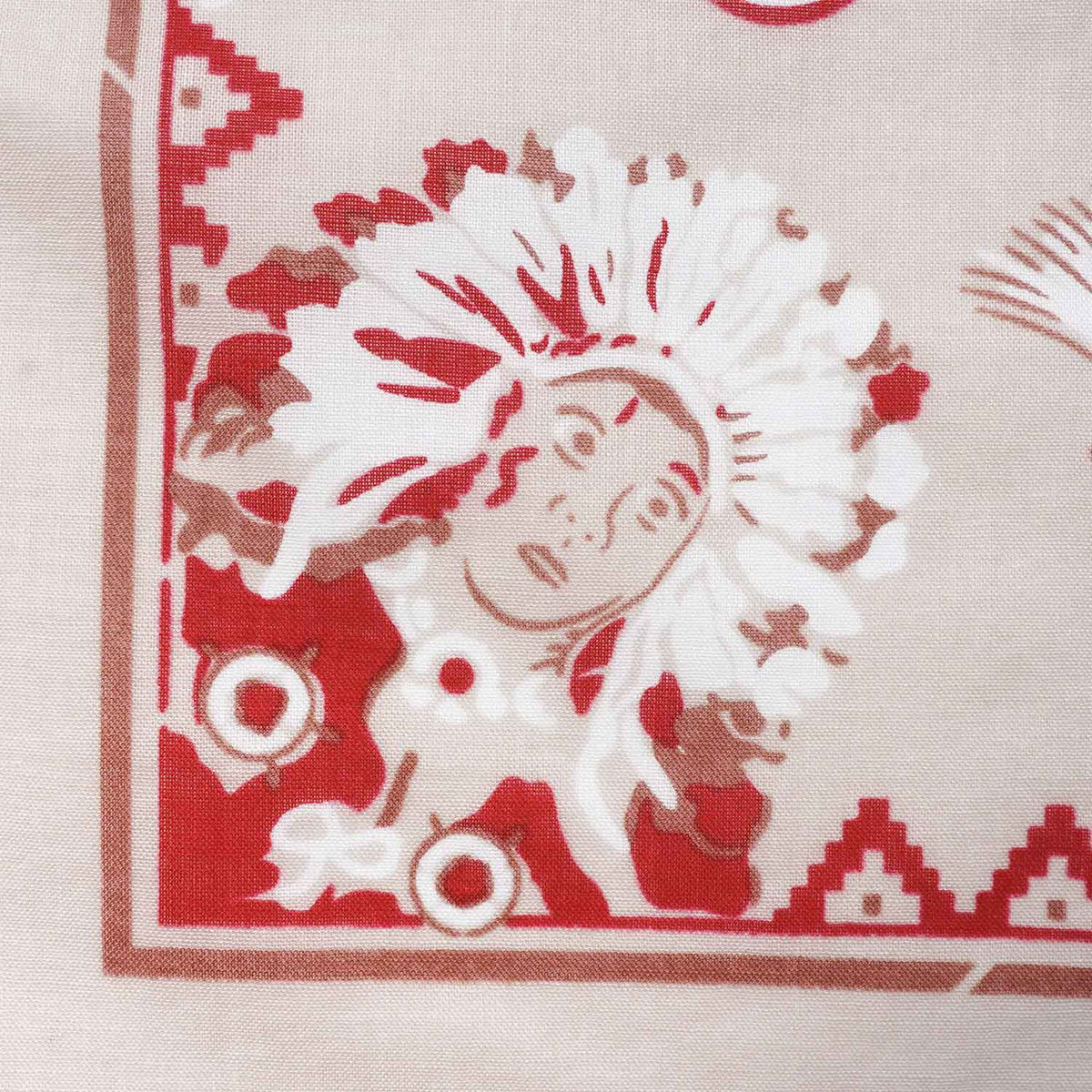 JELADO ジェラード バンダナ "Native American Chief Pattern Selvedge Bandana" JDG94649