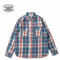 JOHN GLUCKOW ジョングラッコー 長袖シャツ Lot JG-06-2 "The Modern Flannel A柄" JG-06-2-A