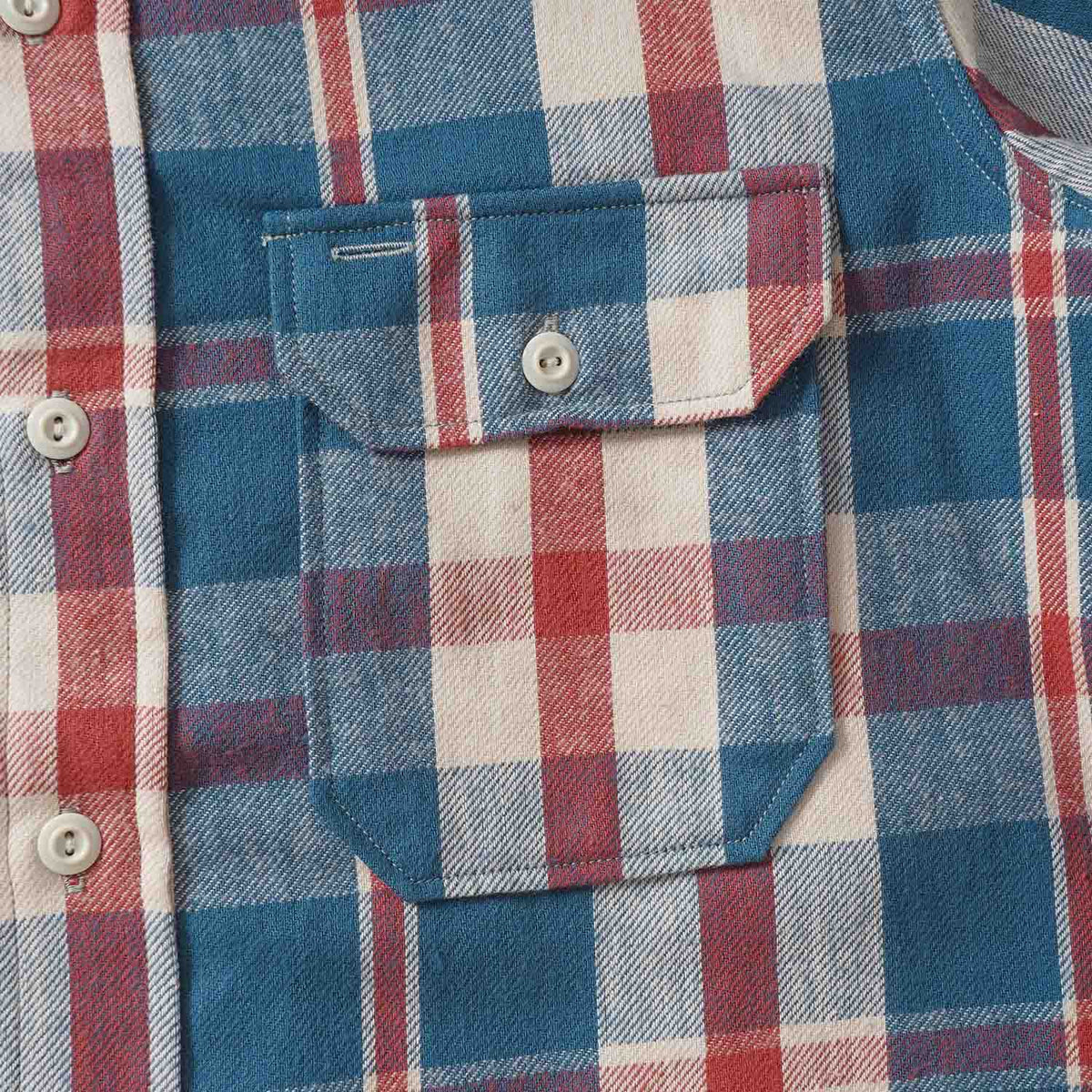 JOHN GLUCKOW ジョングラッコー 長袖シャツ Lot JG-06-2 "The Modern Flannel A柄" JG-06-2-A