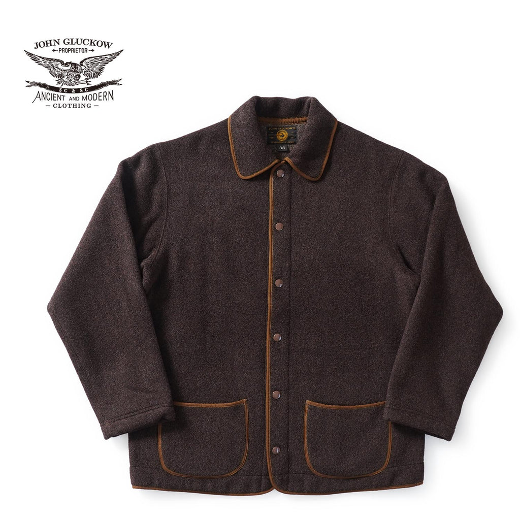 JOHN GLUCKOW ジョングラッコー ジャケット・コート "Fleece Beach Jacket" JG-46