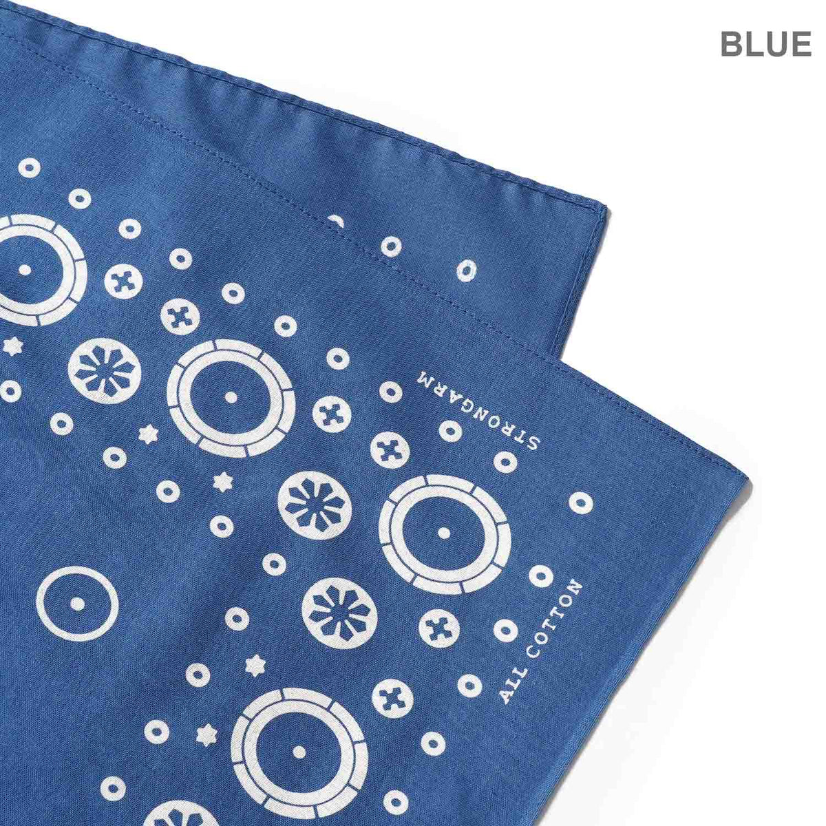 JOHN GLUCKOW ジョングラッコー バンダナ Lot JG-BD03 "The Circle-Dot Bandana" JG-BD03