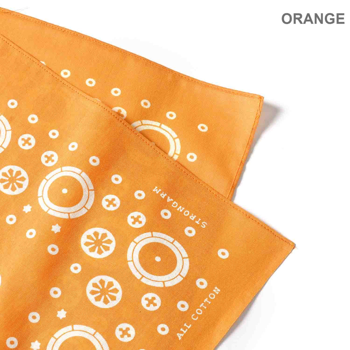 JOHN GLUCKOW ジョングラッコー バンダナ Lot JG-BD03 "The Circle-Dot Bandana" JG-BD03