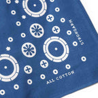 JOHN GLUCKOW ジョングラッコー バンダナ Lot JG-BD03 "The Circle-Dot Bandana" JG-BD03