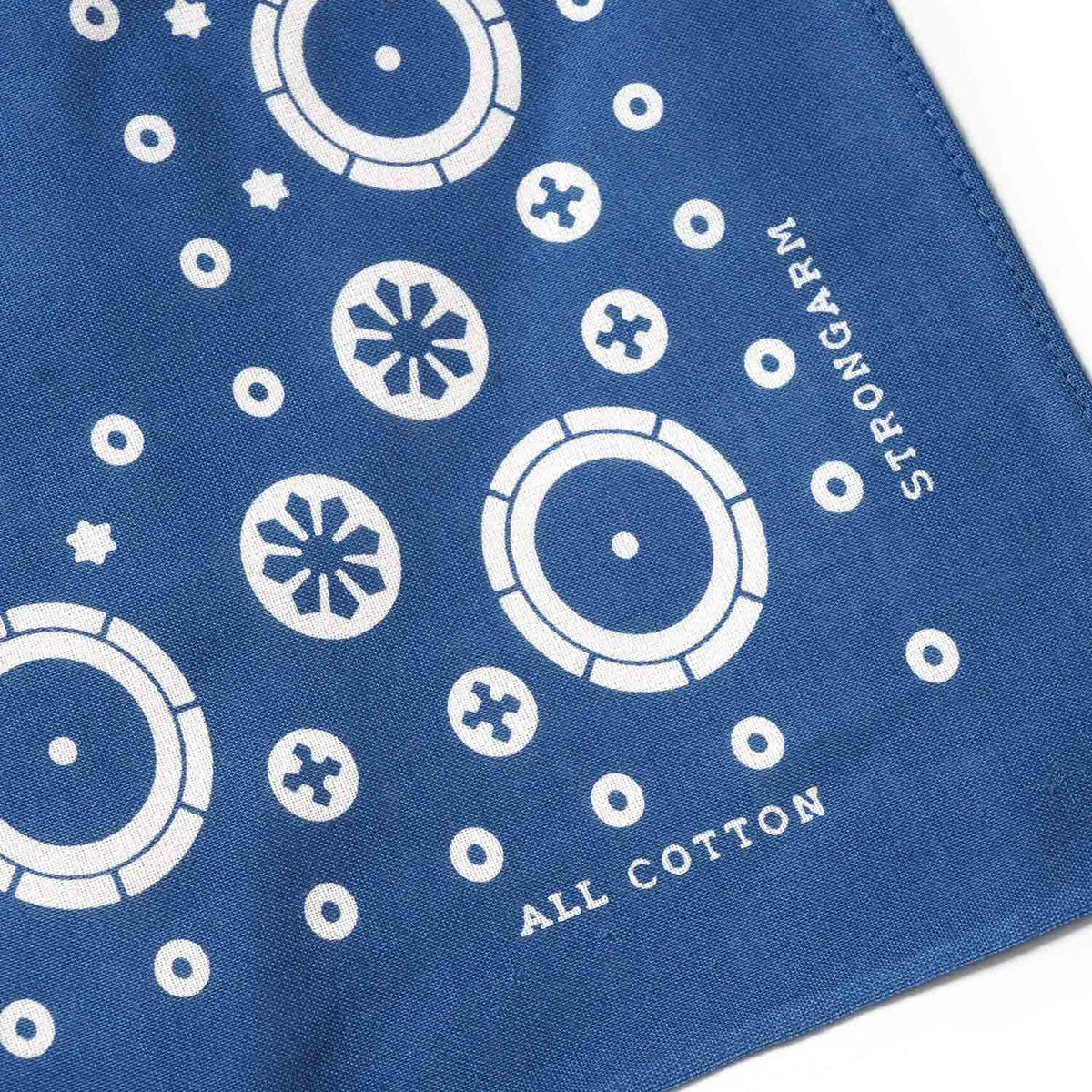 JOHN GLUCKOW ジョングラッコー バンダナ Lot JG-BD03 "The Circle-Dot Bandana" JG-BD03