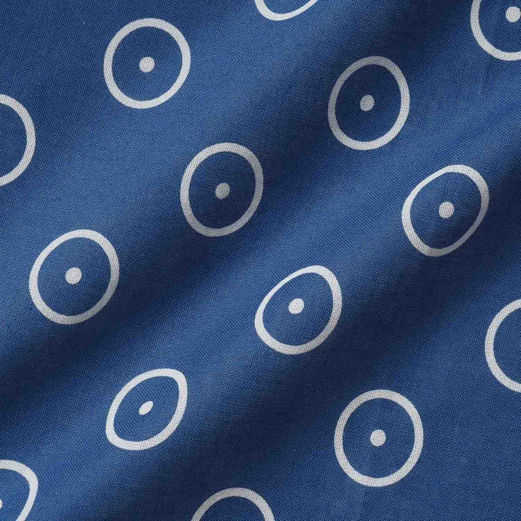 JOHN GLUCKOW ジョングラッコー バンダナ Lot JG-BD03 "The Circle-Dot Bandana" JG-BD03