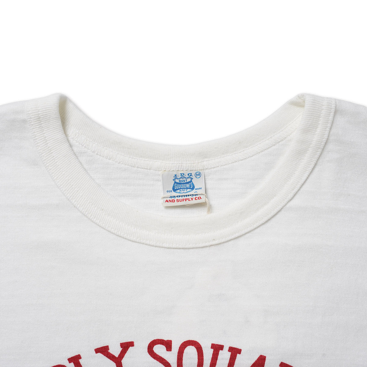 JOHN GLUCKOW ジョングラッコー 半袖 Tシャツ Lot JG-CS06 "Supply Squadron T" JG-CS06-Supply Squadron