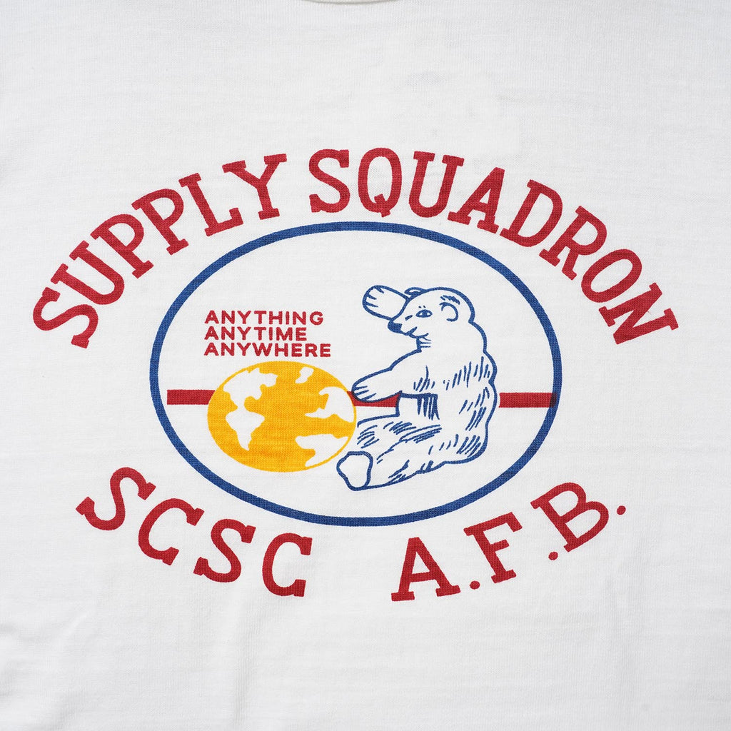 JOHN GLUCKOW ジョングラッコー 半袖 Tシャツ Lot JG-CS06 "Supply Squadron T" JG-CS06-Supply Squadron