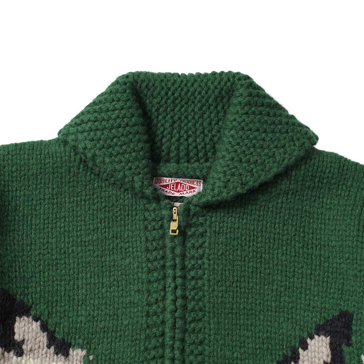 JELADO ジェラード ニット カウチンセーター “Cowichan Style Sweater WOLF” JP23806