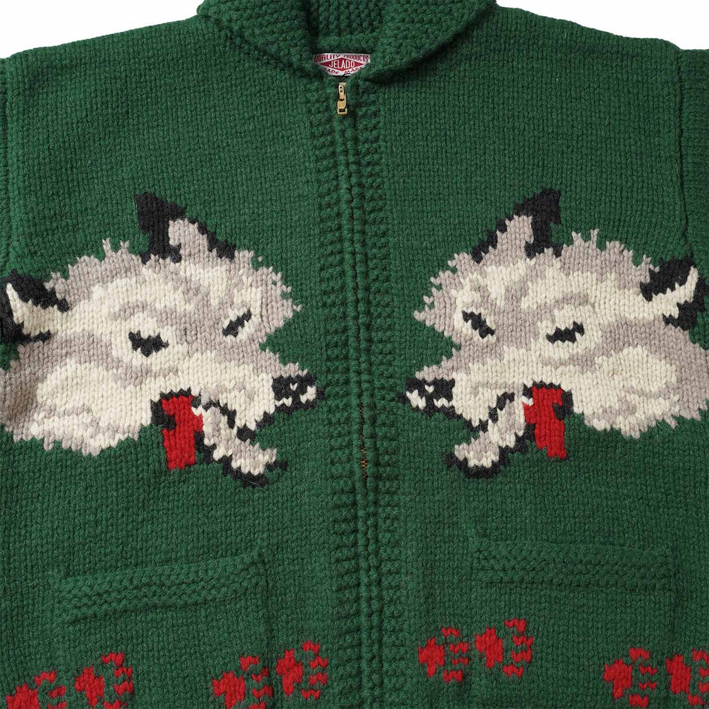 JELADO ジェラード ニット カウチンセーター “Cowichan Style Sweater WOLF” JP23806