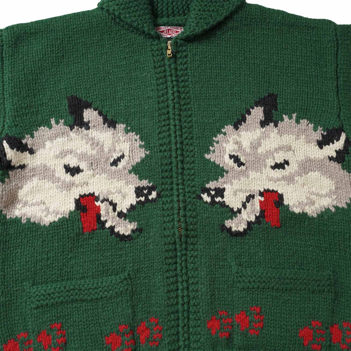 JELADO ジェラード ニット カウチンセーター “Cowichan Style Sweater WOLF” JP23806