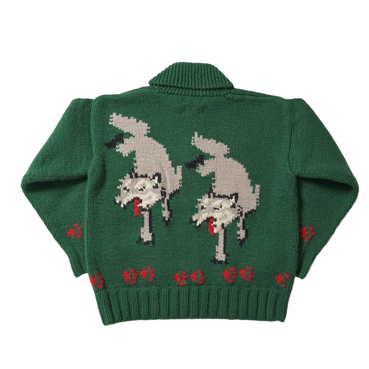 JELADO ジェラード ニット カウチンセーター “Cowichan Style Sweater WOLF” JP23806