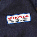 児島ジーンズ デニム ジャケット MA-1 "ホンダコラボ デニムMA-1 フライトジャケット by KGR" KGR-504H