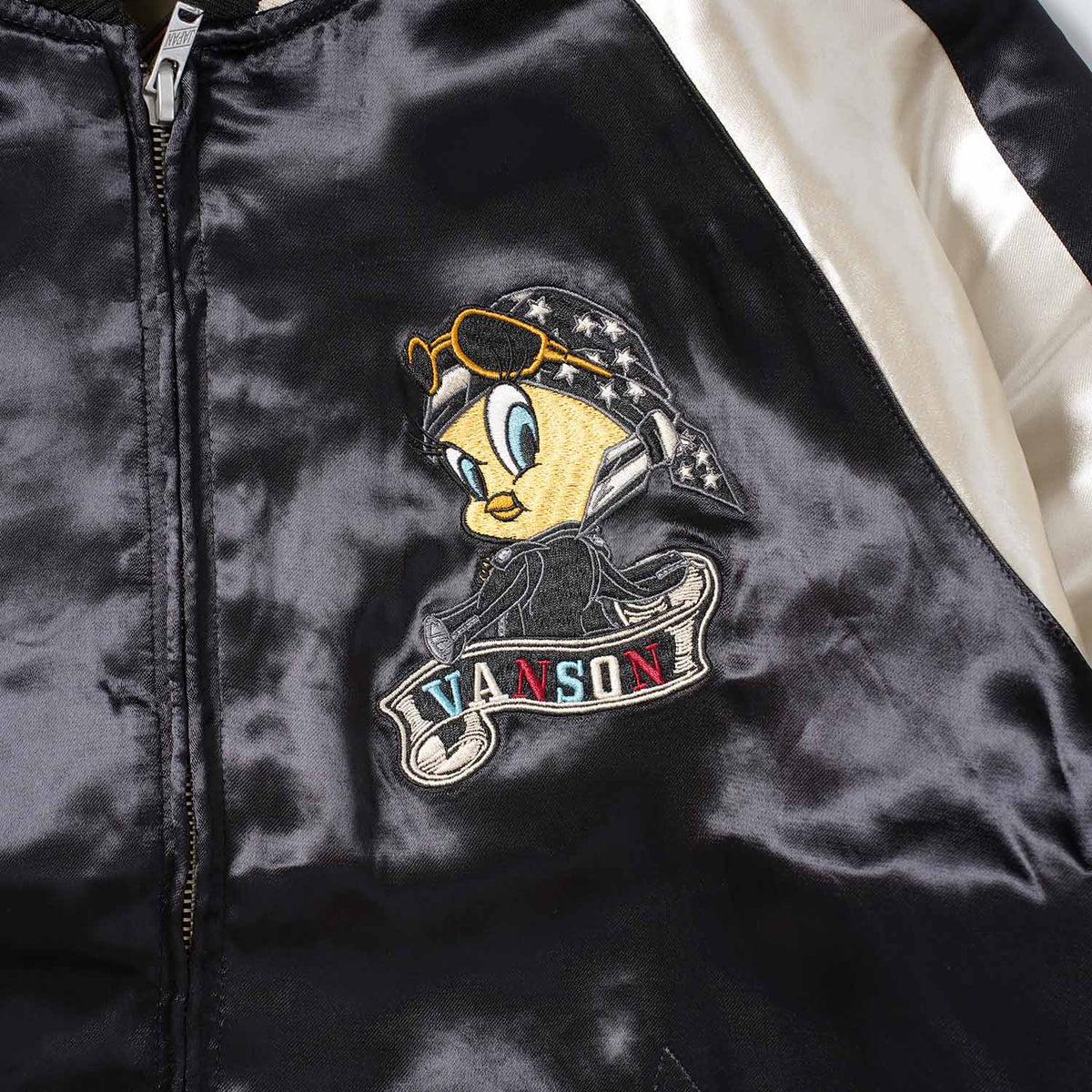 VANSON バンソン スカジャン MA-1 LOONEY TUNES "リバ－シブルスカジャン＆MA-1ジャケット" LTV-2604
