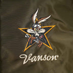 VANSON バンソン スカジャン MA-1 LOONEY TUNES "リバ－シブルスカジャン＆MA-1ジャケット" LTV-2604