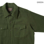 MR.OLIVE ミスターオリーブ 長袖シャツ "AIRY BRUSHED SATIN / CPO SHIRT" M263128
