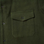 MR.OLIVE ミスターオリーブ 長袖シャツ "AIRY BRUSHED SATIN / CPO SHIRT" M263128
