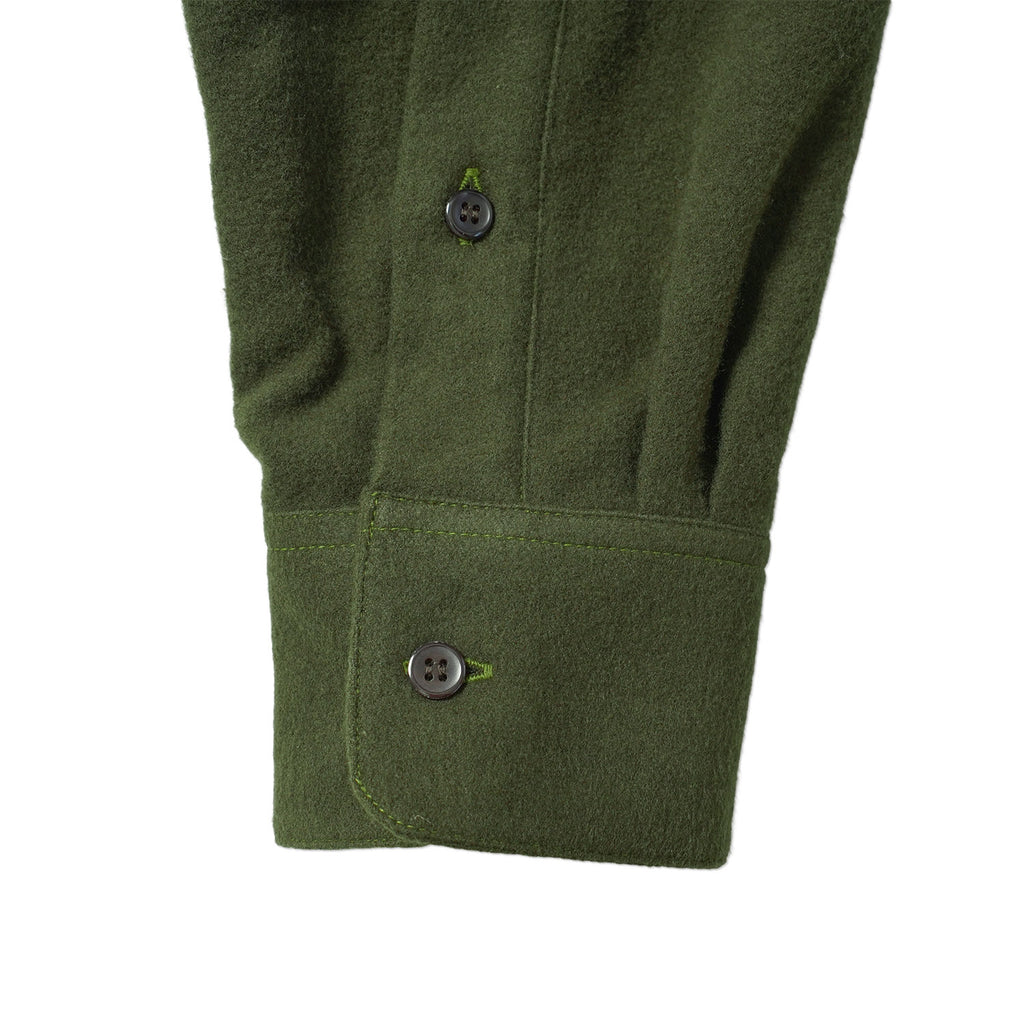 MR.OLIVE ミスターオリーブ 長袖シャツ "AIRY BRUSHED SATIN / CPO SHIRT" M263128