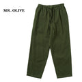 MR.OLIVE ミスターオリーブ パンツ "AIRY BRUSHED SATIN / DRAWSTRING TAPERED PANTS" M263129