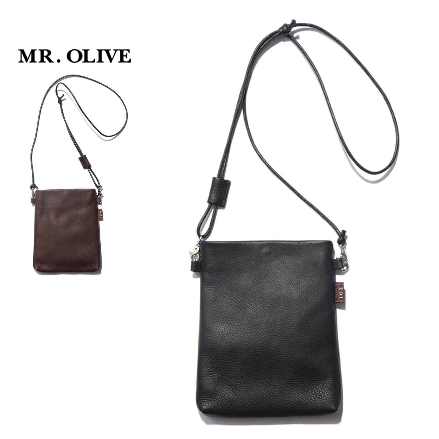 MR.OLIVE ミスターオリーブ サコッシュ WATER PROOF WASHABLE LEATHER