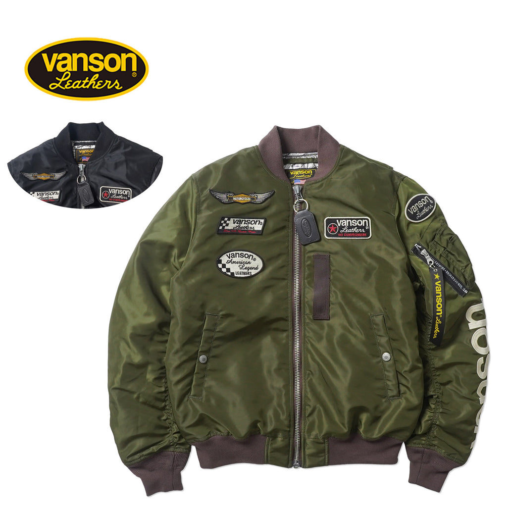 VANSON バンソン MA-1 ジャケット "ナイロン フライト ジャケット" NVJK-2601