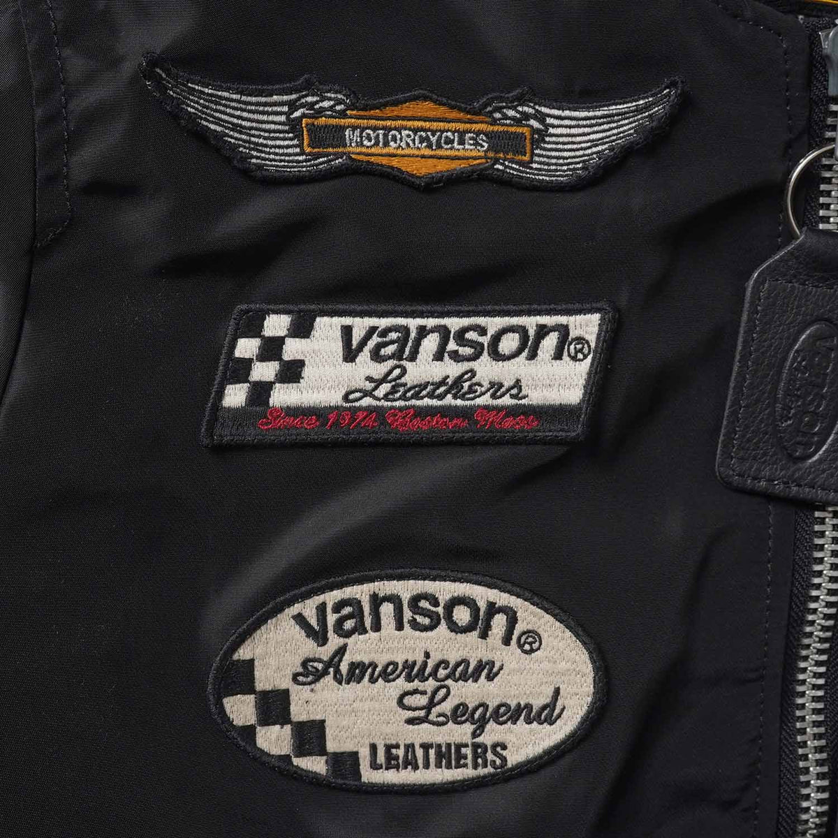 VANSON バンソン MA-1 ジャケット "ナイロン フライト ジャケット" NVJK-2601