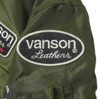 VANSON バンソン MA-1 ジャケット "ナイロン フライト ジャケット" NVJK-2601