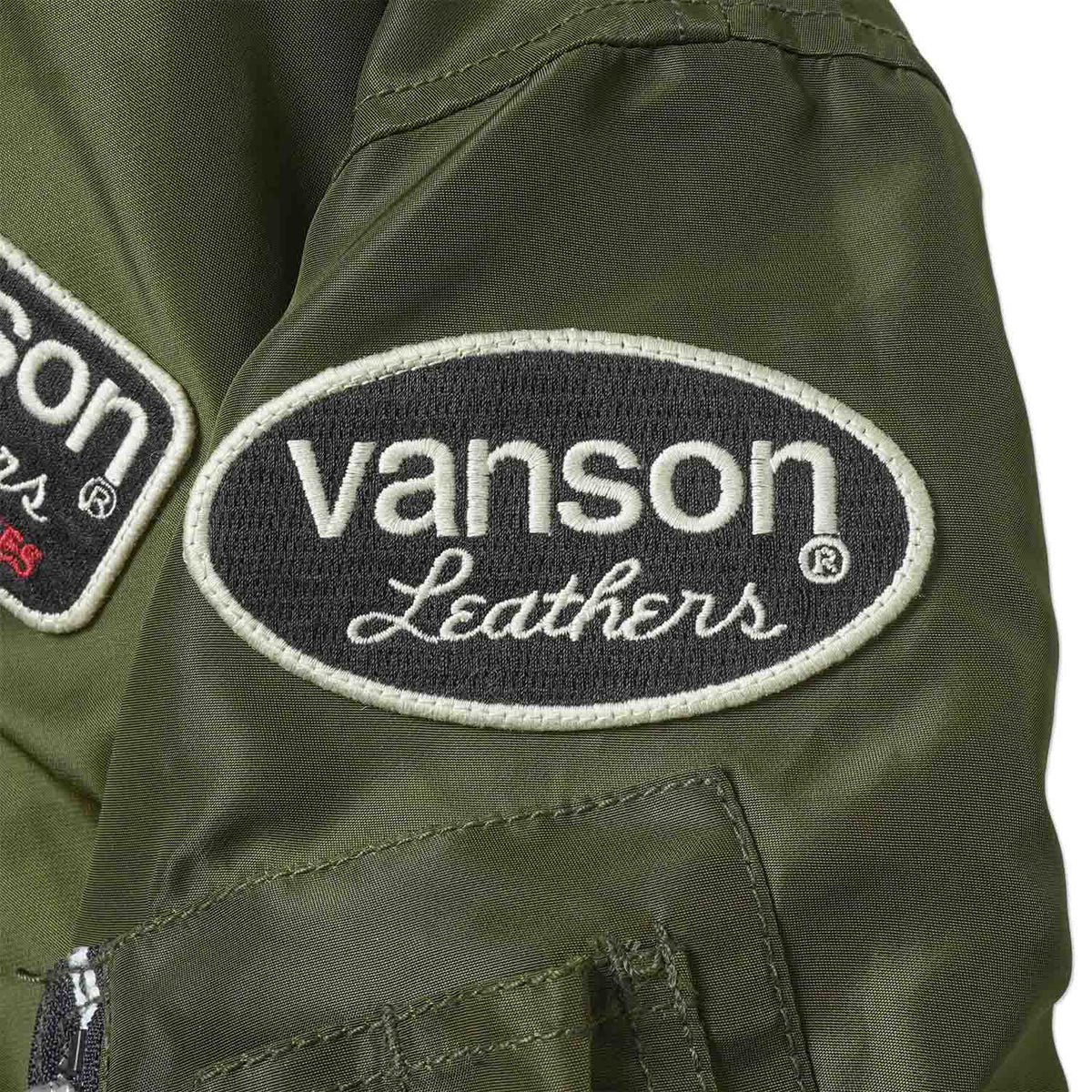 VANSON バンソン MA-1 ジャケット "ナイロン フライト ジャケット" NVJK-2601