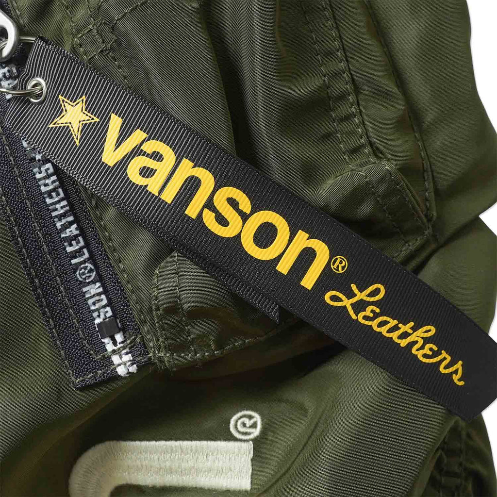VANSON バンソン MA-1 ジャケット "ナイロン フライト ジャケット" NVJK-2601
