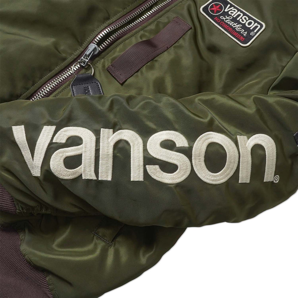 VANSON バンソン MA-1 ジャケット "ナイロン フライト ジャケット" NVJK-2601