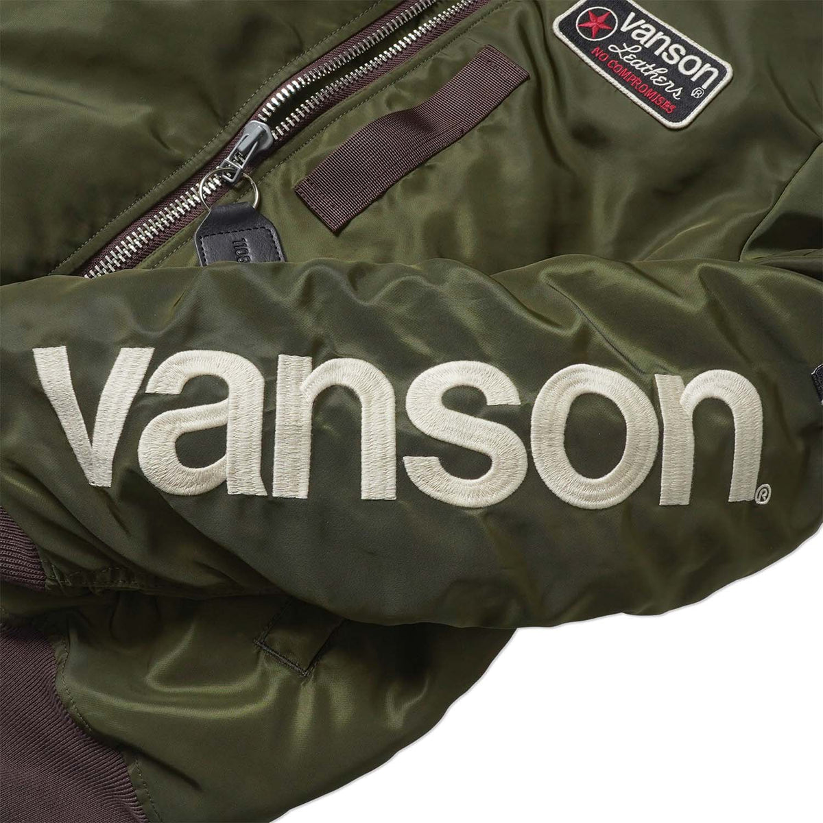 VANSON バンソン MA-1 ジャケット "ナイロン フライト ジャケット" NVJK-2601