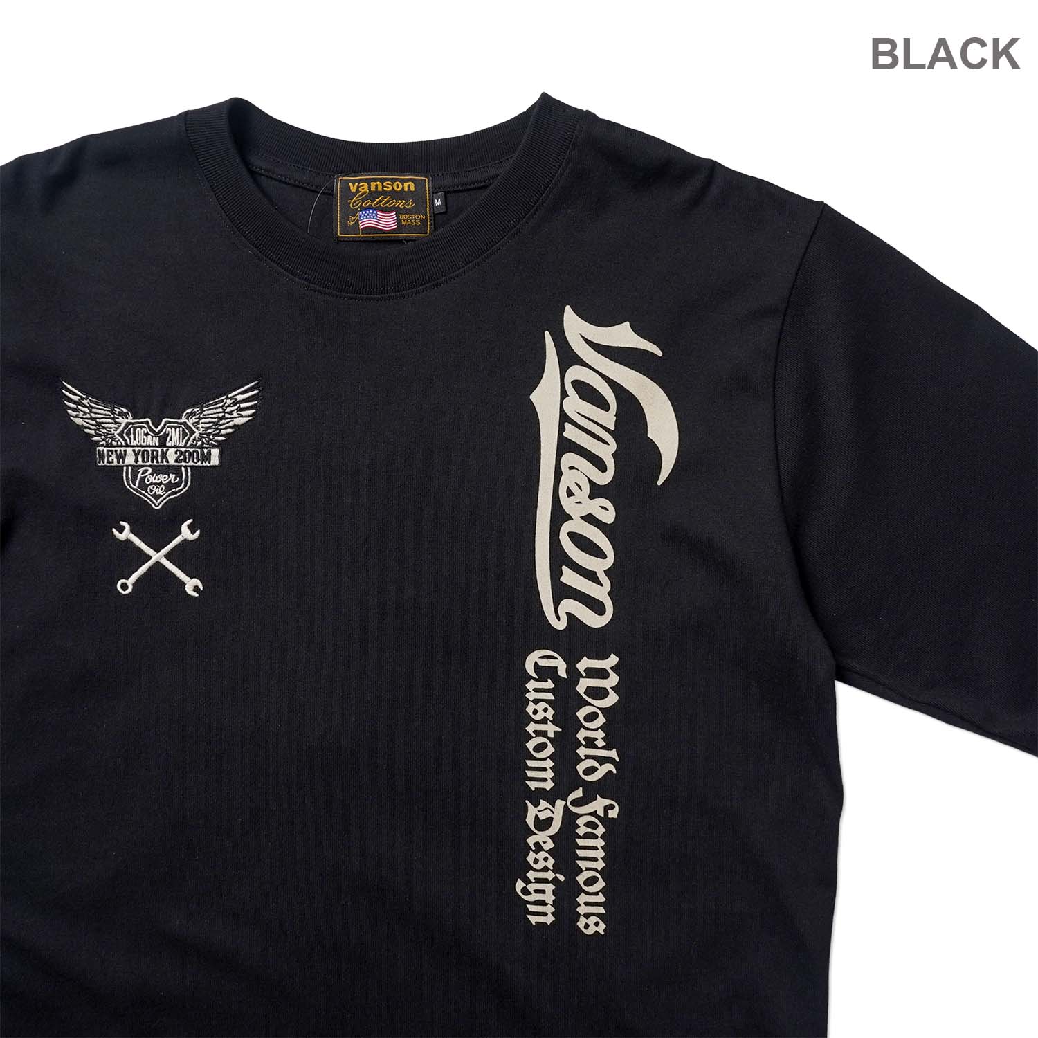 VANSON バンソン 長袖Tシャツ 