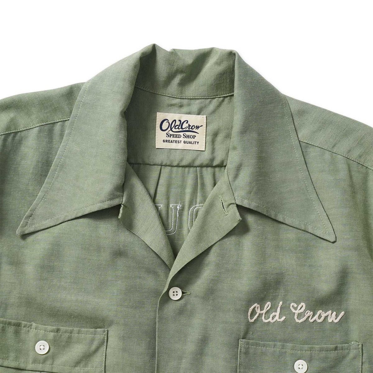 OLD CROW オールドクロウ 半袖 シャツ "MC SERVICEMAN - S/S WORK SHIRTS" OC6107