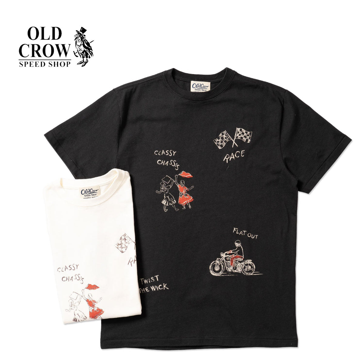 OLD CROW オールドクロウ 半袖 Tシャツ "Spirit of 101 - S/S T-SHIRTS" OC6114