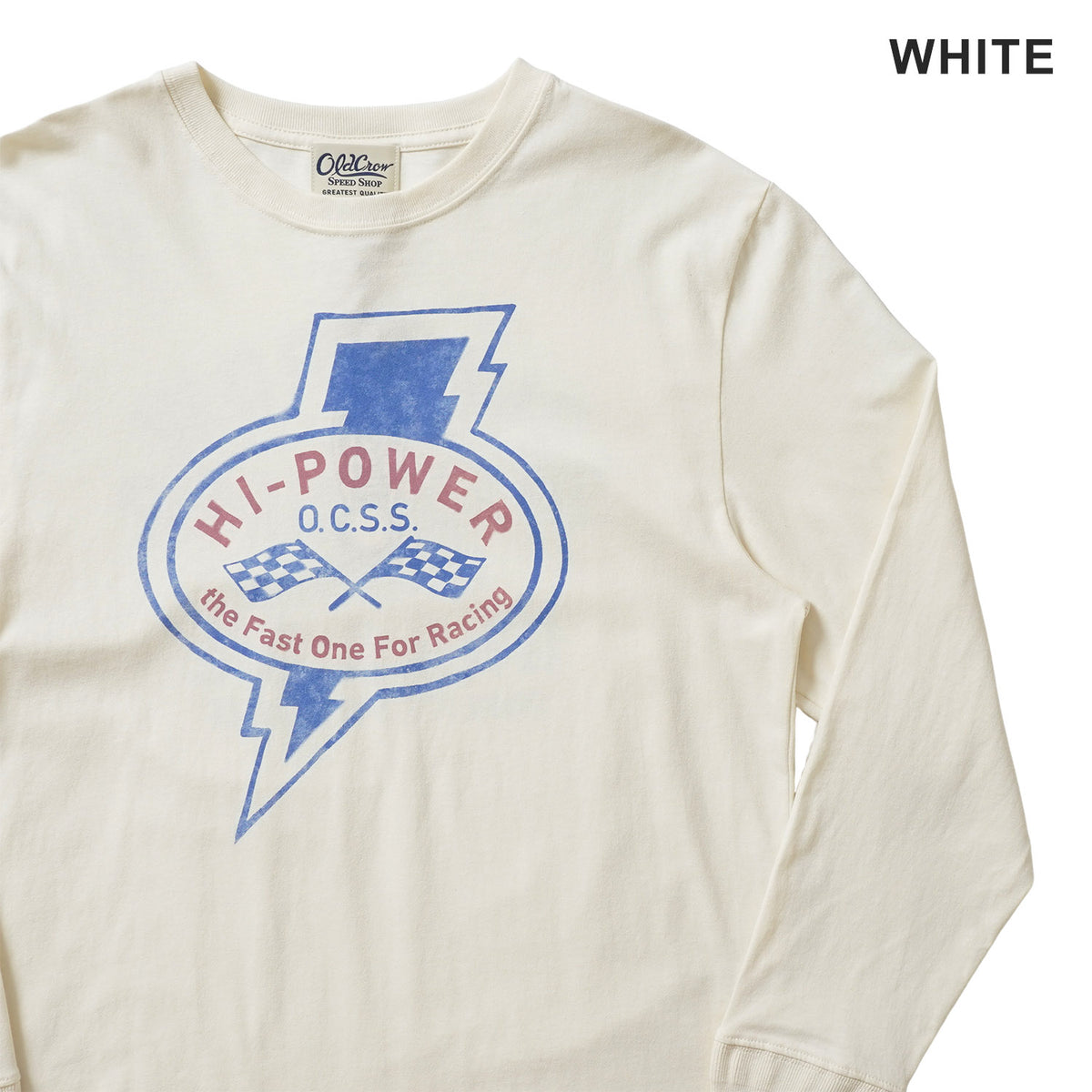 OLD CROW オールドクロウ 長袖 Tシャツ "HI-POWER - L/S T-SHIRTS" OC6315