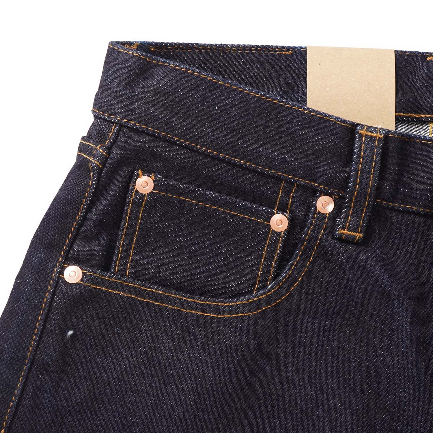 児島ジーンズ⑦ 児島ジーンズ パンツ “22oz セルビッチ ワイド デニム” RNB-1427 – ろ