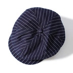 SUGAR CANE シュガーケーン 帽子 キャップ "9oz. WABASH STRIPE APPLEJACK CAP" SC02070