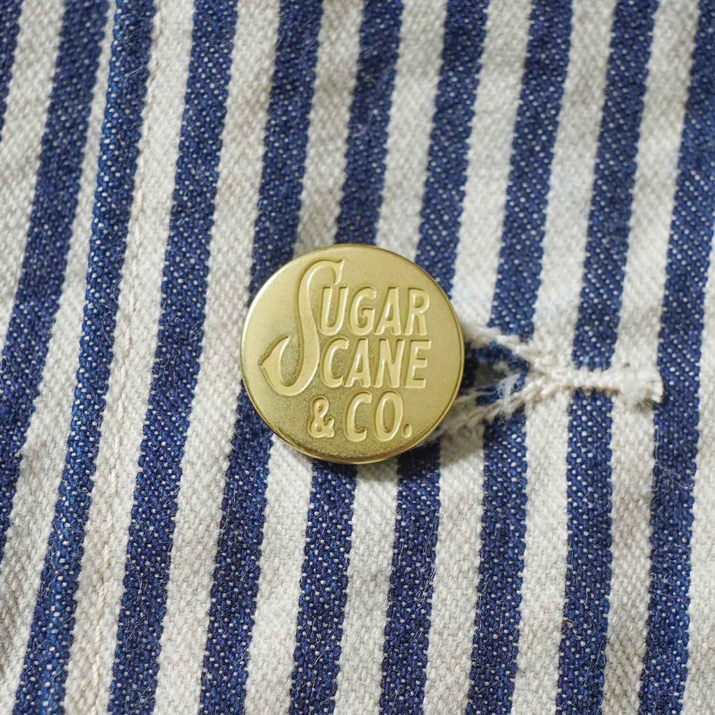 SUGAR CANE シュガーケーン カバーオール ジャケット "11oz. HICKORY STRIPE WORK COAT" SC15656