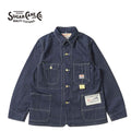SUGAR CANE シュガーケーン　デニム カバーオール　"9oz. WABASH STRIPE WORK COAT"　SC15658