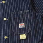 SUGAR CANE シュガーケーン　デニム カバーオール　"9oz. WABASH STRIPE WORK COAT"　SC15658